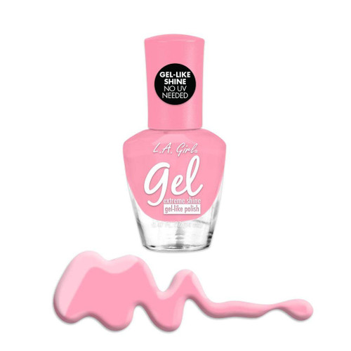 L.A. Girl Cosmetics Gel Like Nail Polish, GNL918 Giggles- 0.47 Oz