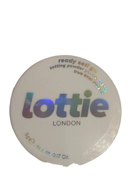 Lottie London Ready Set Go! Setting Powder True Translucent Mini 5g 0.17oz