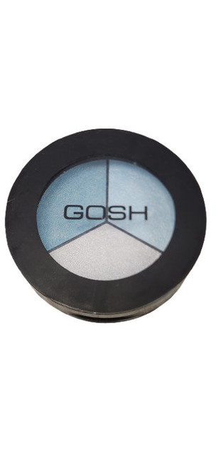 Gosh Trio Eye Shadow Palette, TR18 Golden Sea, 2g 0.1 Oz