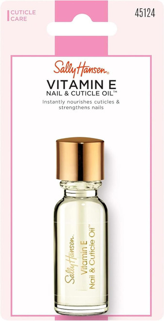 Sally Hansen Vitamin-E Nail & Cuticle Oil 0.45 Ounce (13.3ml)