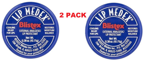 Blistex Lip Medex - Cooling Relief Lip Protectant (2-Pack)