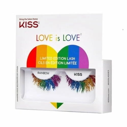 KISS Limited Edition Pride Lashes - Rainbow Style