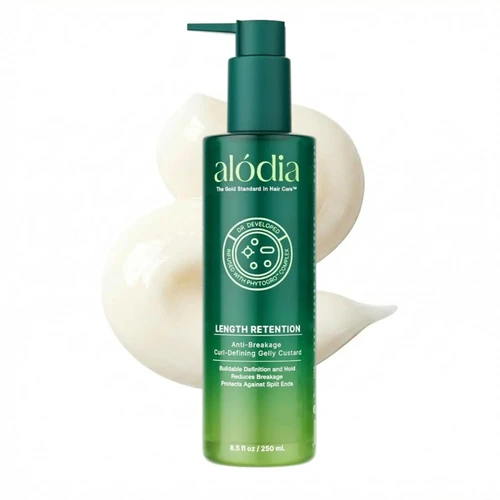 ALODIA Anti-Breakage Curl Defining Gelly Custard – Moisturizing Curl Cream & Hair Styling Cream for Frizz Control, Buildable Hold, with Jojoba Oil & Safflower Oil, 8.5 oz