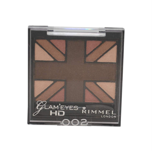 Rimmel Glam' Eyes Hd Quad Eye Shadow #002 English Oak
