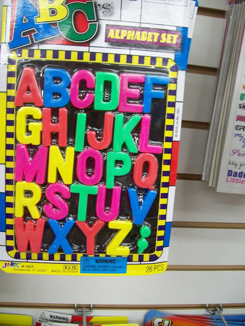 Fun With ABC's Alphabet Magnet Set (Single)