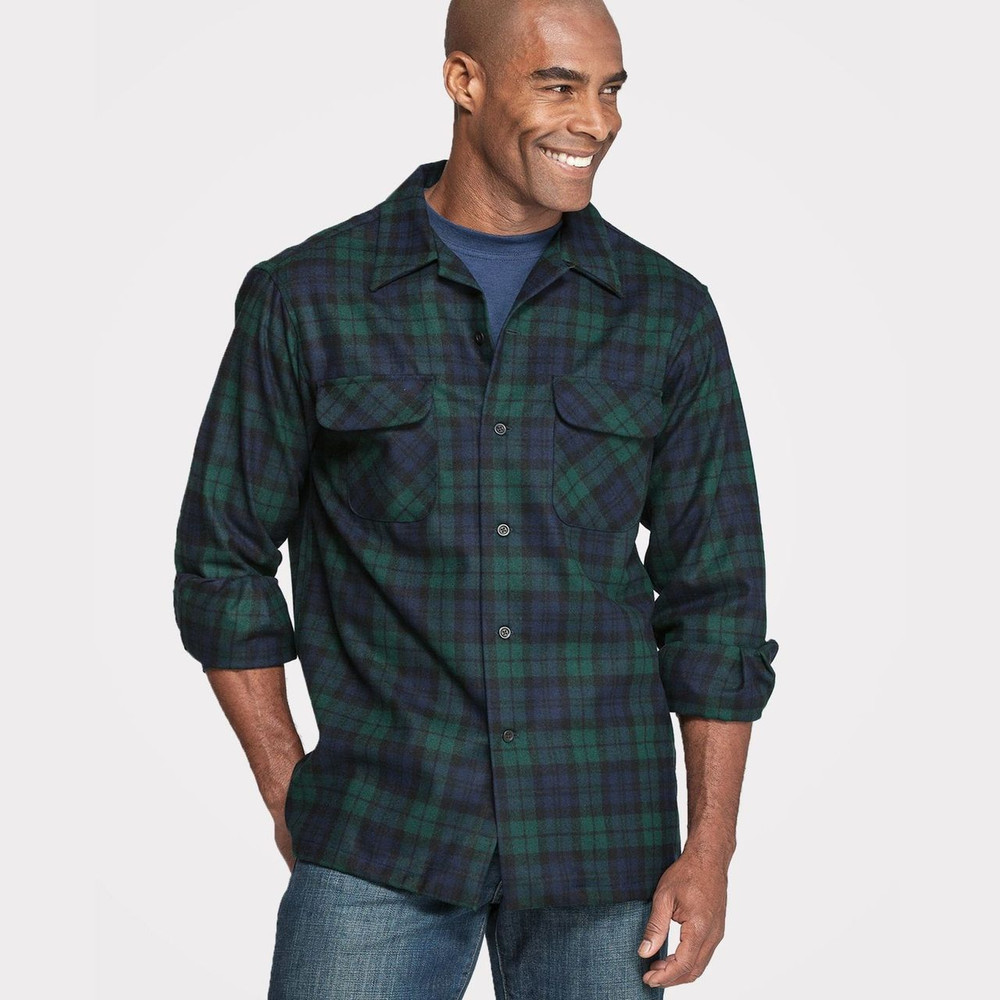 Black Watch Tartan Board Shirt by Pendleton - Hansen's Clothing