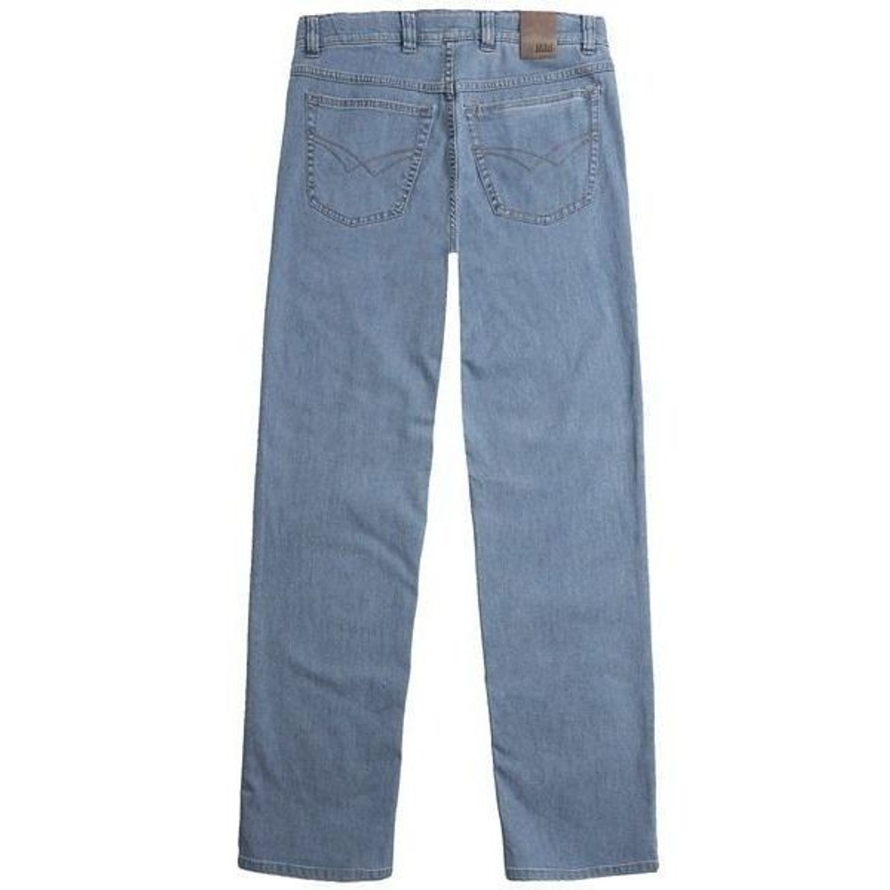 light denim trousers