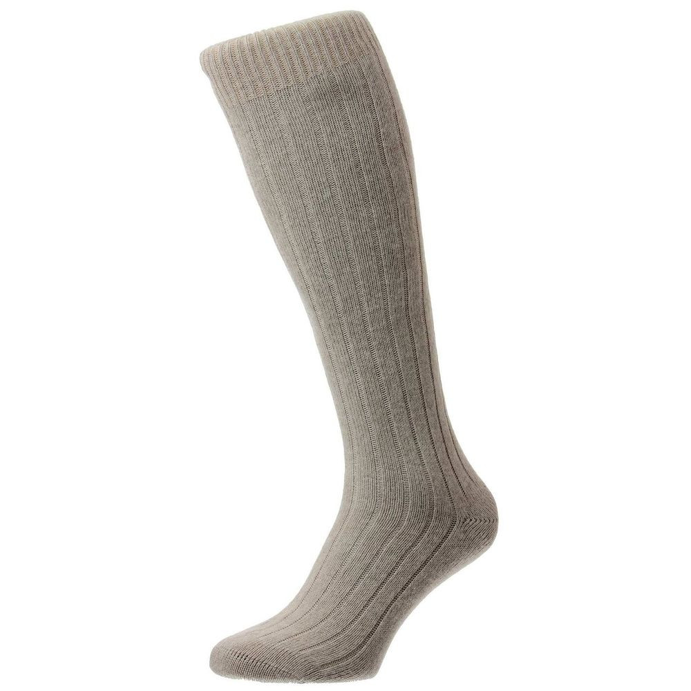 Waddington Cashmere 5x1 Rib Sock in Choice of Colors (Over the Calf) by ...
