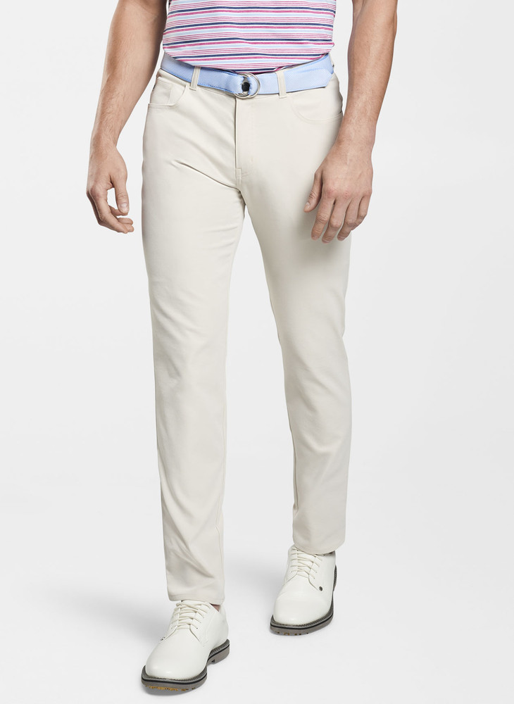 EB66 Performance Five-Pocket Pant in Stone by Peter Millar