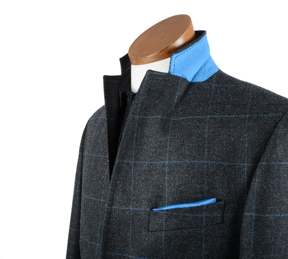 Hansen's Exclusive Erskine Tweed Unstructured Athletic Jacket by Bookster Tailoring