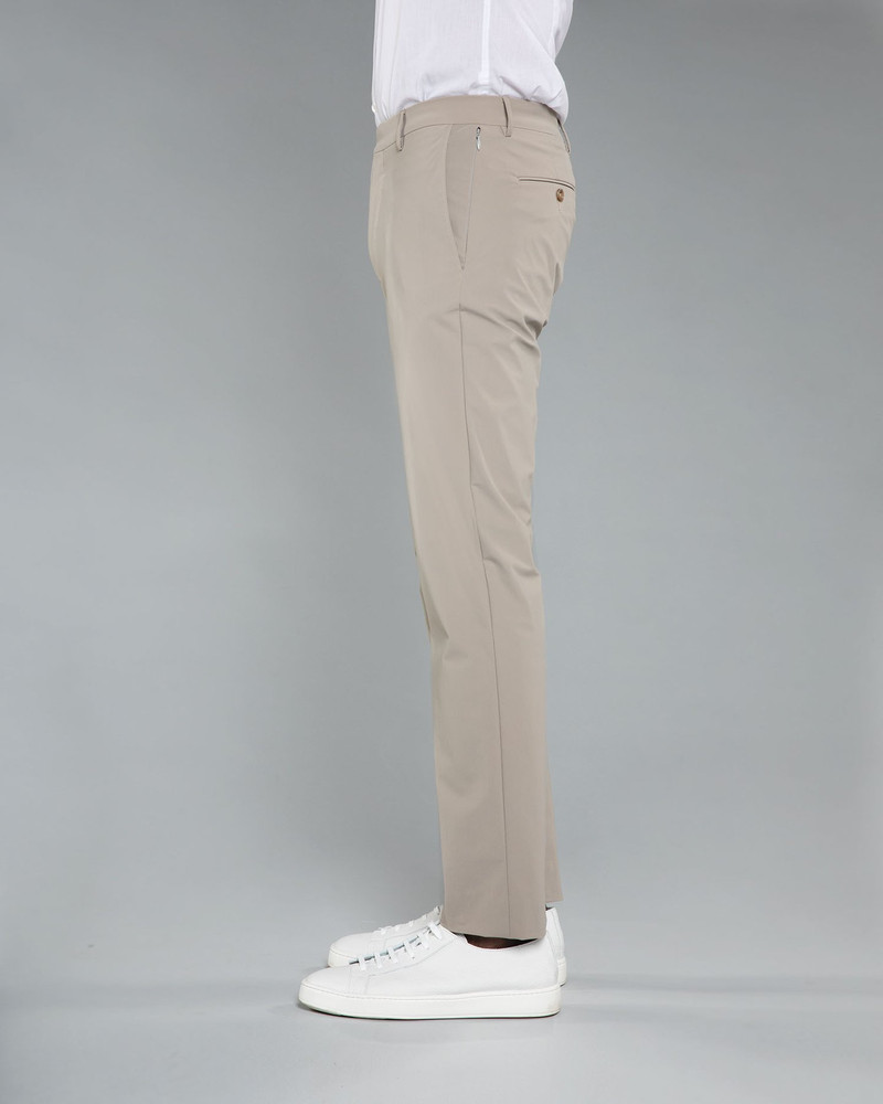 Noah Active Trouser in Tan by Zanella - Hansen's Clothing