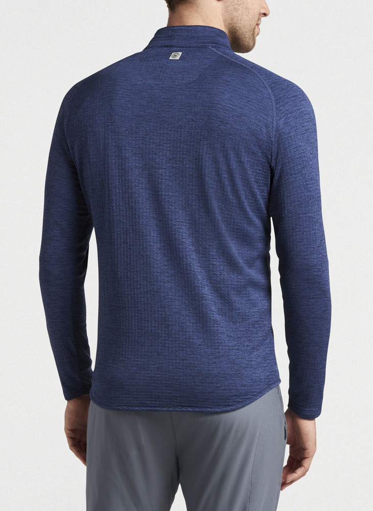 Maven Performance Quarter-Zip in Navy by Peter Millar - Hansen's