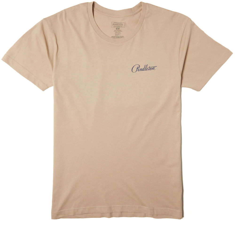 Grand Canyon Graphic Tee in Sand and Navy by Pendleton - Hansen's Clothing