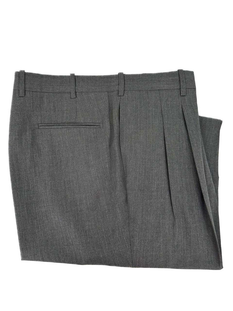 Lanyard Double Reverse Pleat 120's Worsted Wool Gabardine Trouser in ...