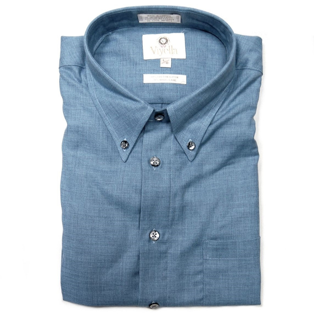 Chambray Button-Down Shirt by Viyella - Hansen's Clothing