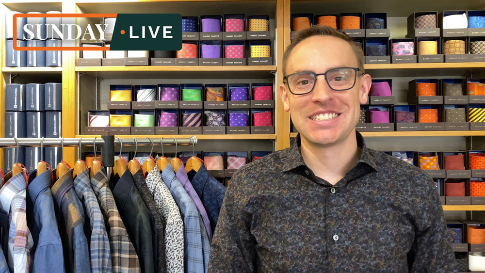 Sunday Live: Fall 2020 Luxury Sport Shirts by Calder Carmel