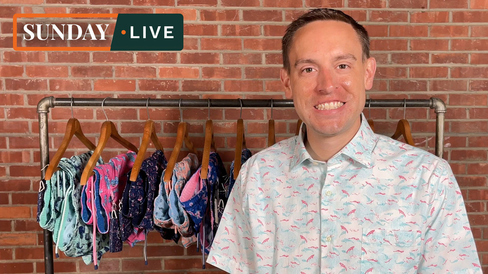 Sunday Live: Spring 2021 Seaside Swim Trunks by Peter Millar