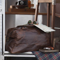 Benedict Weekend Bag in Brompton Brown by Moore & Giles