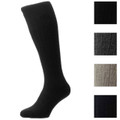 Waddington Cashmere 5x1 Rib Sock in Choice of Colors (Over the Calf) by Pantherella