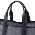 Alex Travel Bag in Kireina Navy & Belgian Linen by Moore & Giles