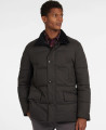 Kendle Quilted Jacket in Charcoal by Barbour