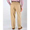Original Twill Pant - Model M1P Relaxed Fit Forward Pleat Size 34x30.5 with Cuff in Cement by Bills Khakis