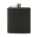 Leather-Wrapped Flask in Nebraska Forest Green by Moore & Giles