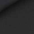 Black Plain Weave 31s Single Ply Golden Linen Custom Dress Shirt by Hansen 1902