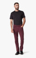 Charisma Relaxed Straight Pants in Tawny Port Twill by 34 Heritage