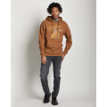 Heritage Rodeo Hoodie in Saddle and Gold by Pendleton