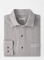 Mountainside Woven Sport Shirt in Gale Grey by Peter Millar