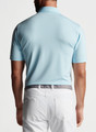 Bishop Performance Jersey Polo in Shaved Ice by Peter Millar