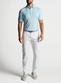 Bishop Performance Jersey Polo in Shaved Ice by Peter Millar