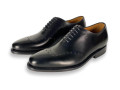 Savannah Oxford Wholecut Shoe in Charcoal Black By Armin Oehler