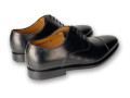 Macon Cap Toe Oxford Shoe in Charcoal Black By Armin Oehler