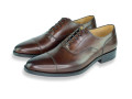 Macon II Cap Toe Oxford Shoe in Tobacco Brown By Armin Oehler