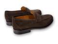 Augusta Loafer in Well-Bred Brown Suede By Armin Oehler