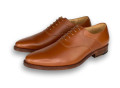 Wellington Saddle Oxford in Cognac By Armin Oehler