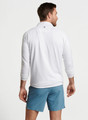 Maven Performance Quarter-Zip in White by Peter Millar