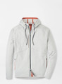 Eclipse Performance Hoodie in British Grey by Peter Millar