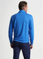 Perth Performance Quarter-Zip in Sapphire by Peter Millar