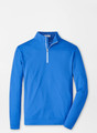 Perth Performance Quarter-Zip in Sapphire by Peter Millar