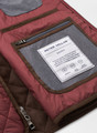 Essex Quilted Travel Vest in Cranberry by Peter Millar