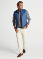 Essex Quilted Travel Vest in Star Dust by Peter Millar