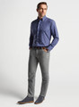 Andre Winter Soft Twill Sport Shirt in Navy by Peter Millar