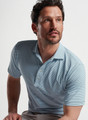 Ezra Performance Jersey Polo in Eucalyptus by Peter Millar