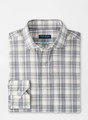 Calcolo Italian Flannel Sport Shirt in Gale Grey by Peter Millar