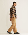 Lodge Shirt in Brown and Navy Ombre by Pendleton