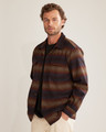 Board Shirt in Brown Ombre Multi Stripe by Pendleton