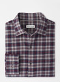 Maywood Cotton Sport Shirt in Gale Grey by Peter Millar